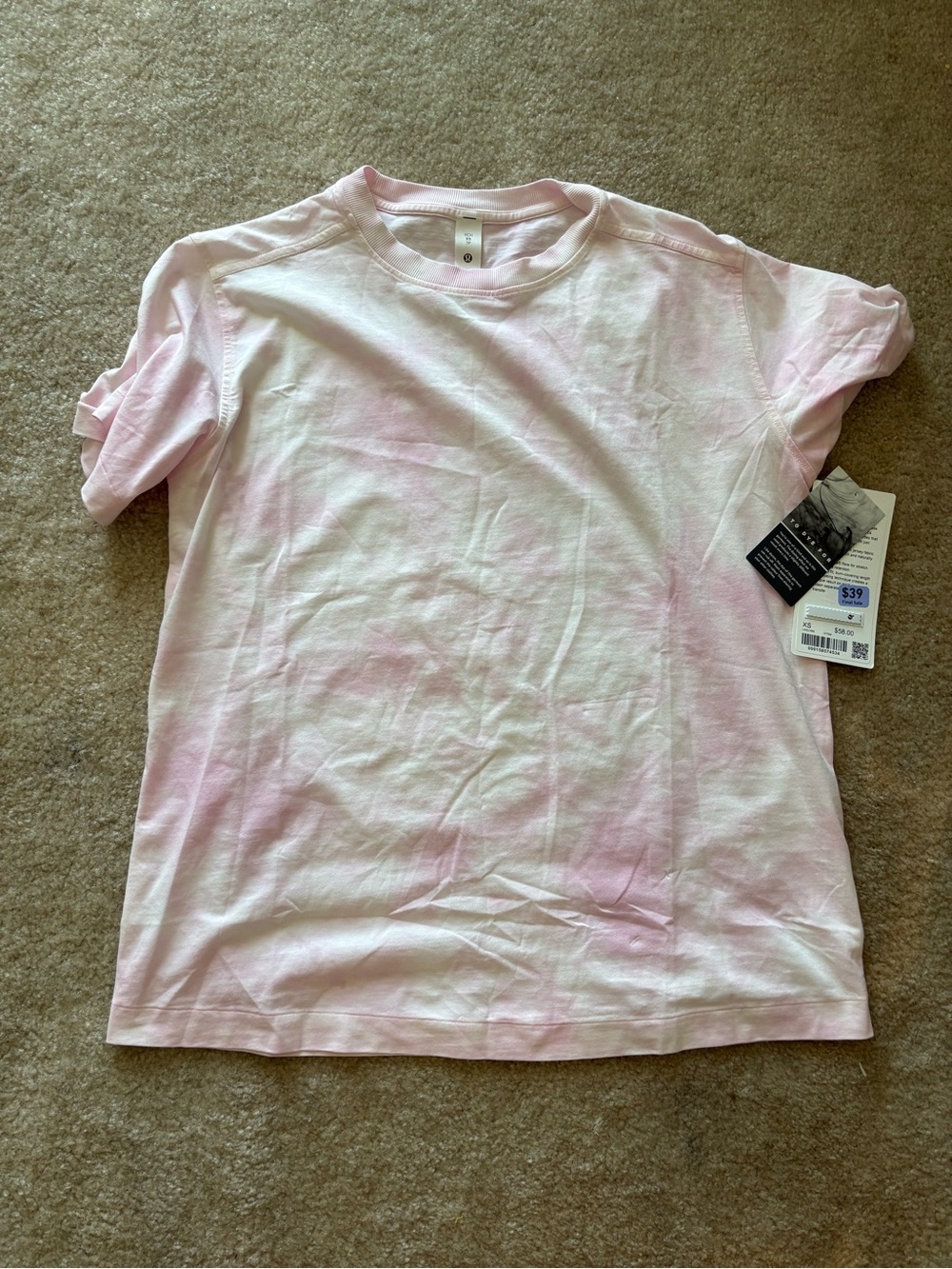 Lululemon all yours cotton tee nwt